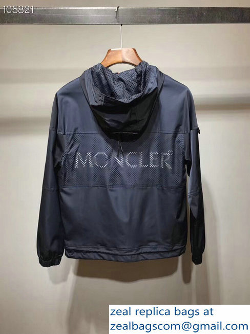 Moncler Men's Blue/Orange Jacket 2018 - Click Image to Close
