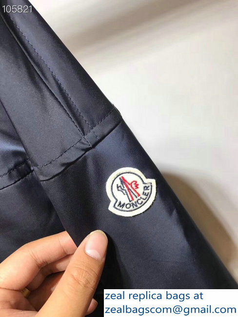 Moncler Men's Blue/Orange Jacket 2018 - Click Image to Close