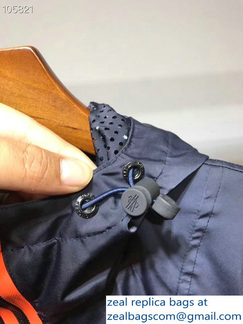 Moncler Men's Blue/Orange Jacket 2018 - Click Image to Close