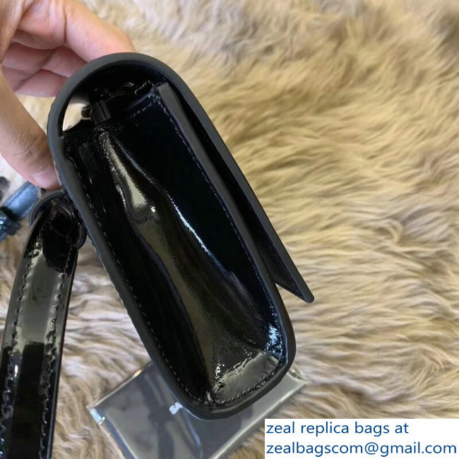 Saint Laurent Kate Belt Bag in Patent Leather Black 534395 2018 - Click Image to Close
