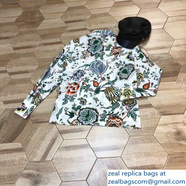 Tory Burch Flower Shirt 2018