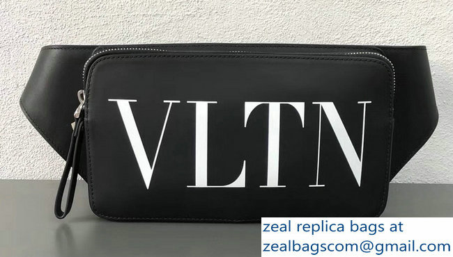 Valentino Chest Blet Bag VLTN Black 2018 - Click Image to Close