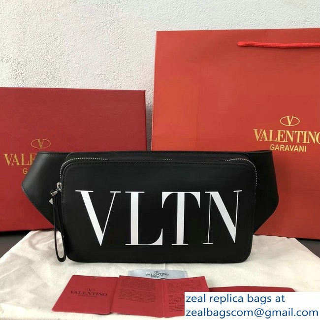Valentino Chest Blet Bag VLTN Black 2018 - Click Image to Close
