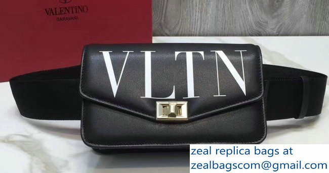 Valentino VLTN Cross Body Belt Bag Black 2018 - Click Image to Close