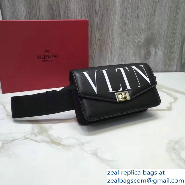 Valentino VLTN Cross Body Belt Bag Black 2018