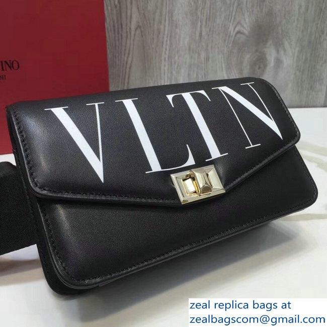 Valentino VLTN Cross Body Belt Bag Black 2018