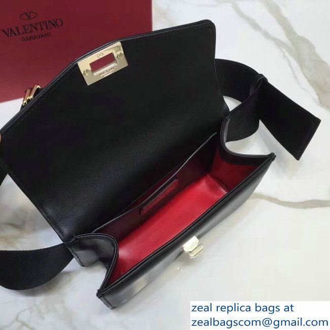 Valentino VLTN Cross Body Belt Bag Black 2018 - Click Image to Close