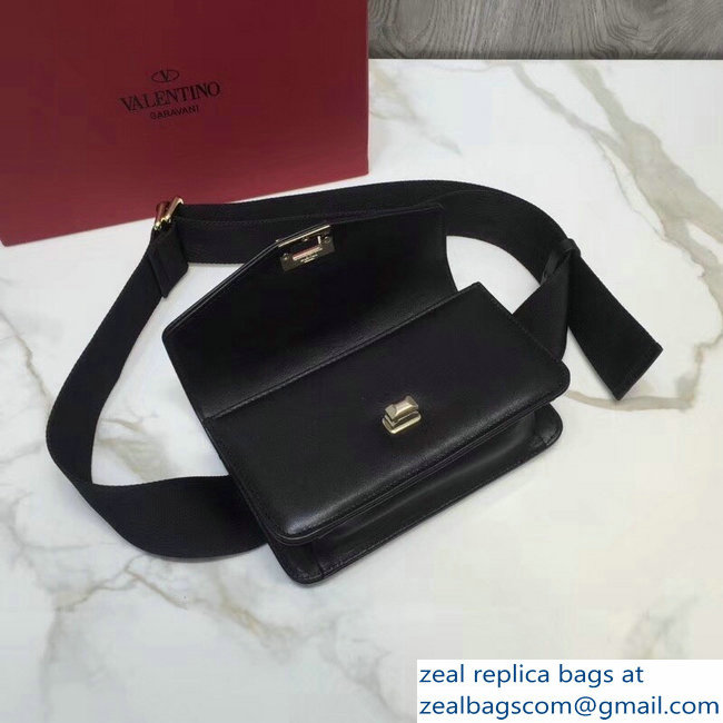 Valentino VLTN Cross Body Belt Bag Black 2018