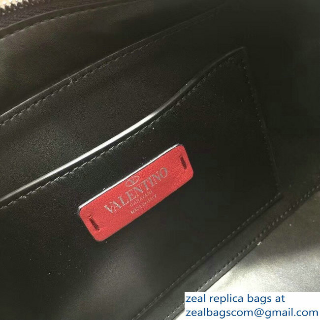 Valentino VLTN Print Chest Blet Bag Black 2018 - Click Image to Close
