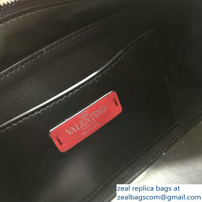 Valentino VLTN Print Chest Blet Bag Black 2018