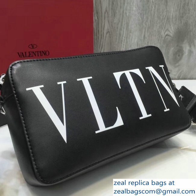 Valentino VLTN Print Chest Blet Bag Dark Gray 2018