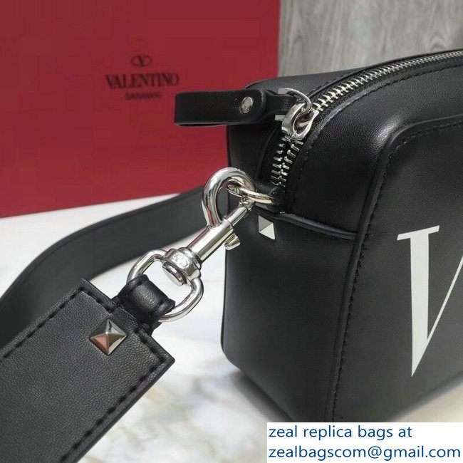 Valentino VLTN Print Chest Blet Bag Dark Gray 2018