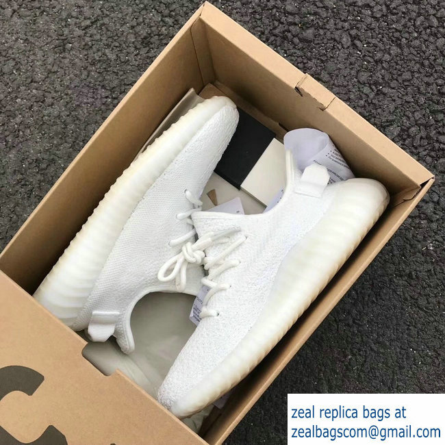 Adidas X Yeezy 350 boost V2 White - Click Image to Close