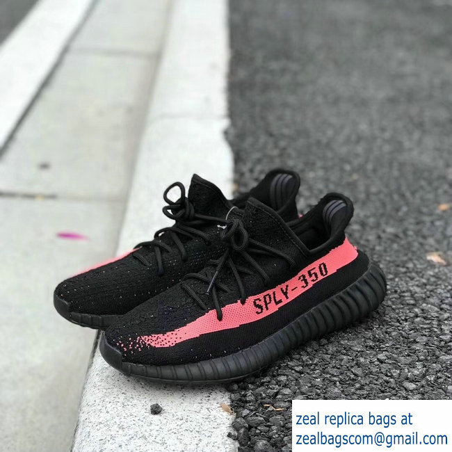 Adidas X Yeezy 350 boost V2 balck and red