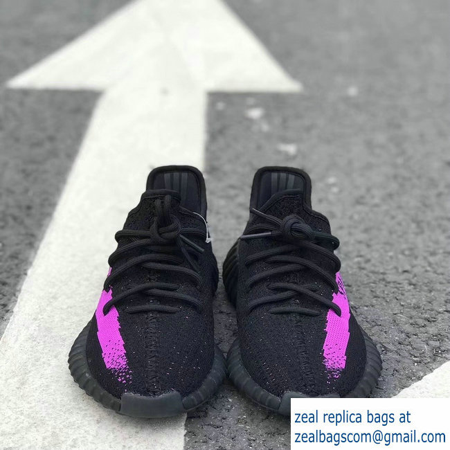 Adidas X Yeezy 350 boost V2 black and purple