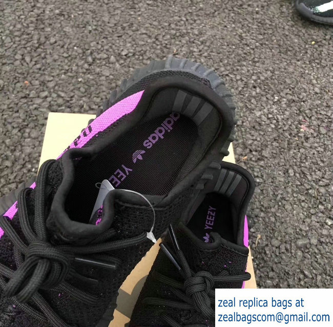 Adidas X Yeezy 350 boost V2 black and purple