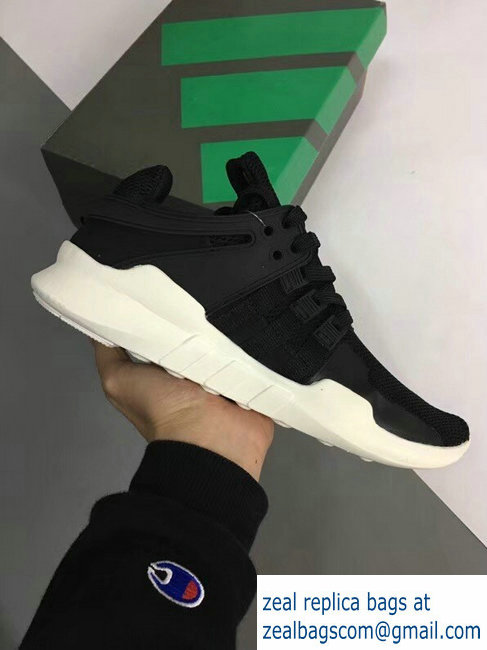 Adidas equipment EQT support ADV 91 runner boost balck white - Click Image to Close