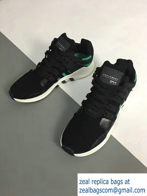 Adidas equipment EQT support ADV 91 runner boost black green - Click Image to Close