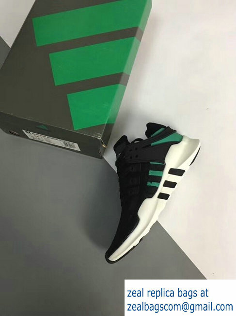 Adidas equipment EQT support ADV 91 runner boost black green - Click Image to Close