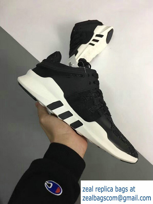 Adidas equipment EQT support ADV 91 runner boost black white no2 - Click Image to Close