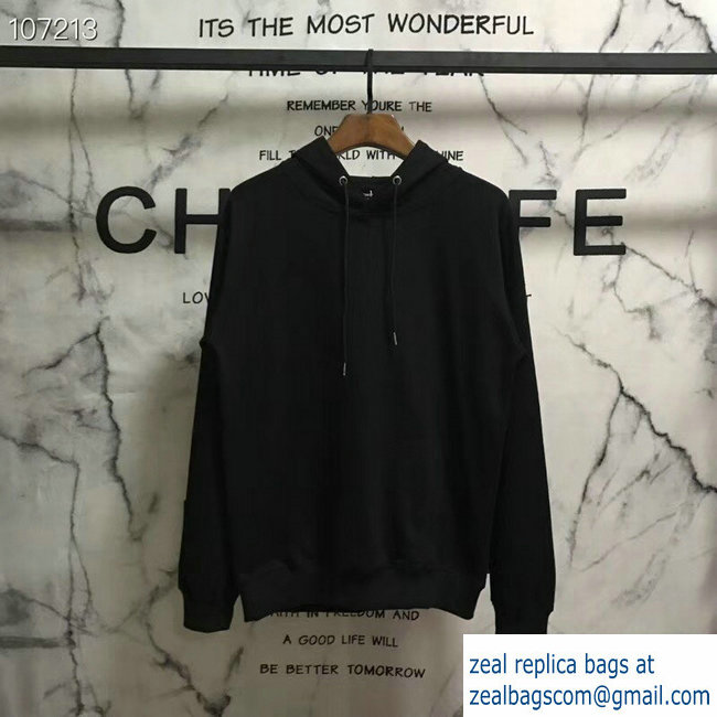 Balenciaga Logo Hoodie Sweater Black 2018