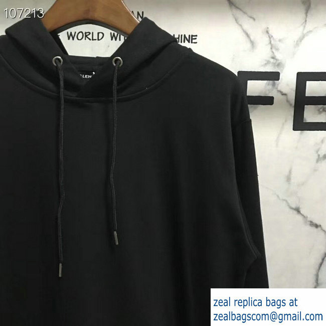 Balenciaga Logo Hoodie Sweater Black 2018