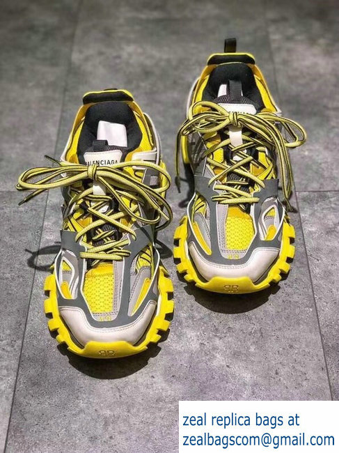 Balenciaga tess.s. gomma sneakers yellow - Click Image to Close