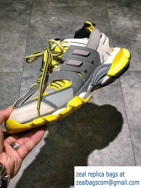 Balenciaga tess.s. gomma sneakers yellow - Click Image to Close