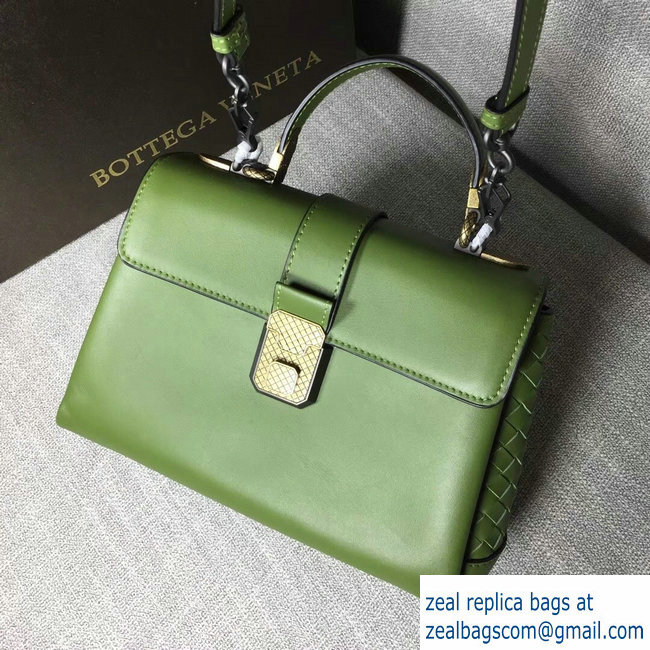 Bottega Veneta Calf Piazza Bag Green 2018 - Click Image to Close