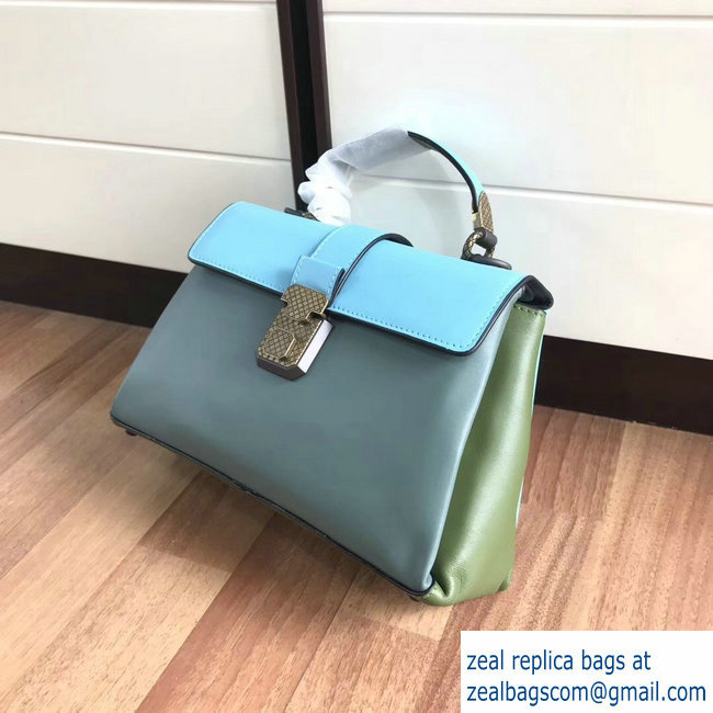 Bottega Veneta Calf Small Piazza Bag Sky Blue 2018 - Click Image to Close