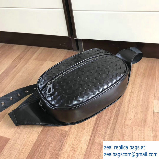 Bottega Veneta Intrecciato VN Belt Bag Black 2018 - Click Image to Close