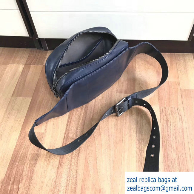 Bottega Veneta Intrecciato VN Belt Bag Navy Blue 2018