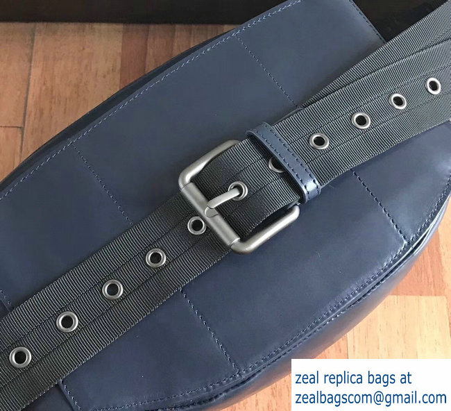 Bottega Veneta Intrecciato VN Belt Bag Navy Blue 2018