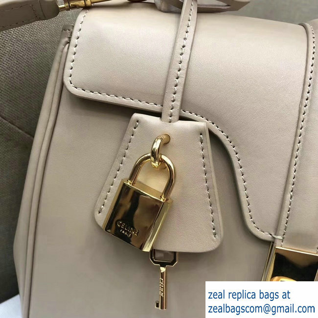 Celine Calfskin Small 16 Bag Beige 188003/188004 2019