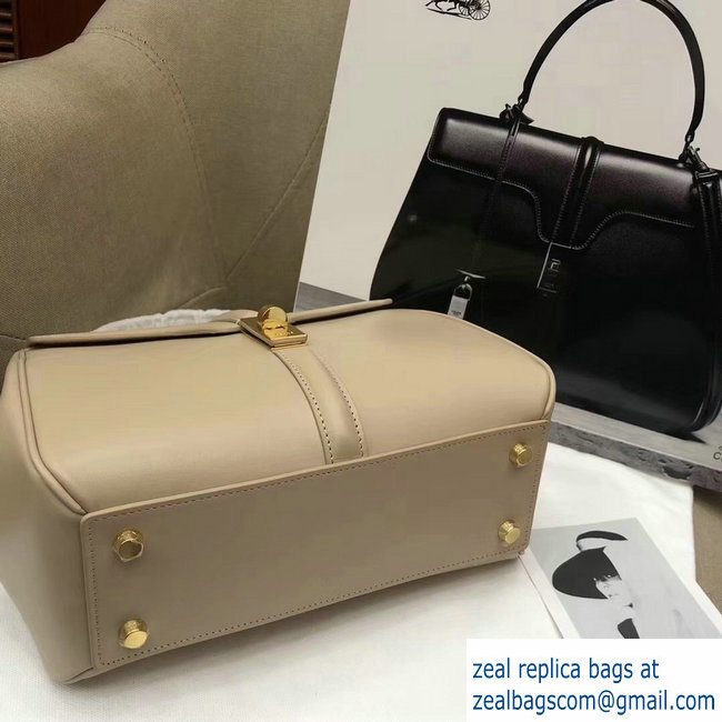 Celine Calfskin Small 16 Bag Beige 188003/188004 2019