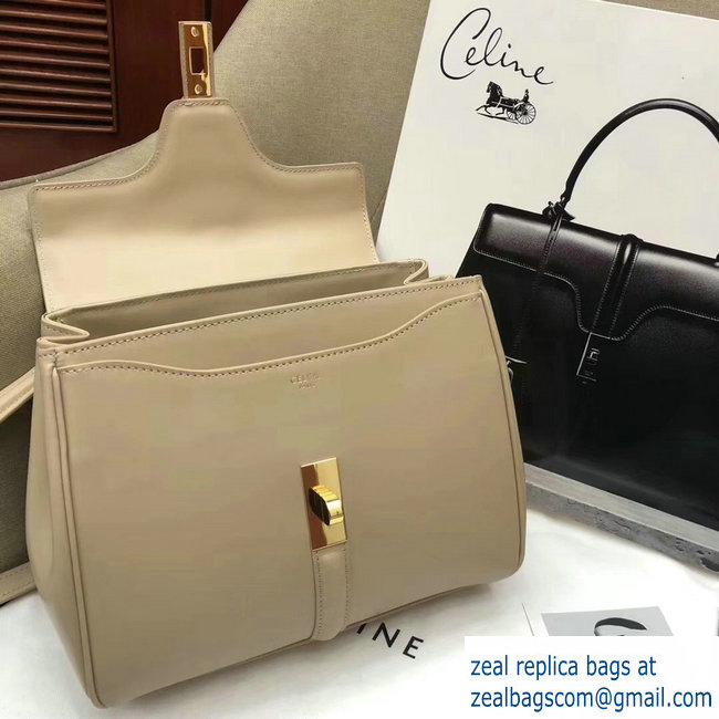 Celine Calfskin Small 16 Bag Beige 188003/188004 2019