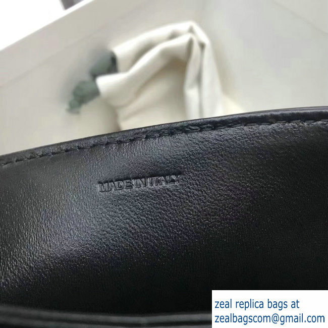 Celine Shiny Calfskin Medium C Bag Black 187253 2019