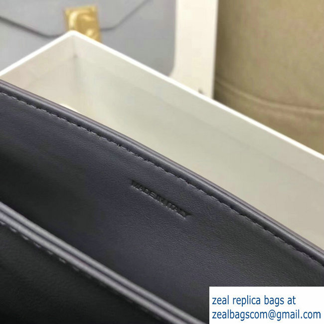 Celine Shiny Calfskin Medium C Bag Gray 187253 2019 - Click Image to Close