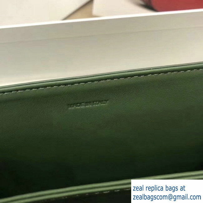 Celine Shiny Calfskin Medium Triomphe Bag Light Green 187363 2019 - Click Image to Close