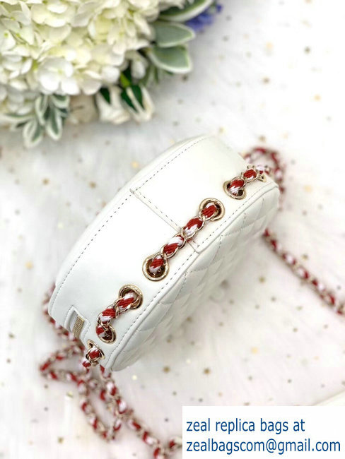 Chanel Coco Lifesaver Small Round Bag AS0209 Red 2018