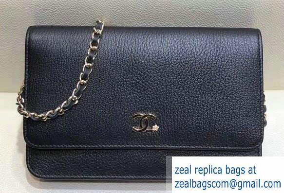 Chanel Nude Wallet On Chain WOC Bag Black 2018
