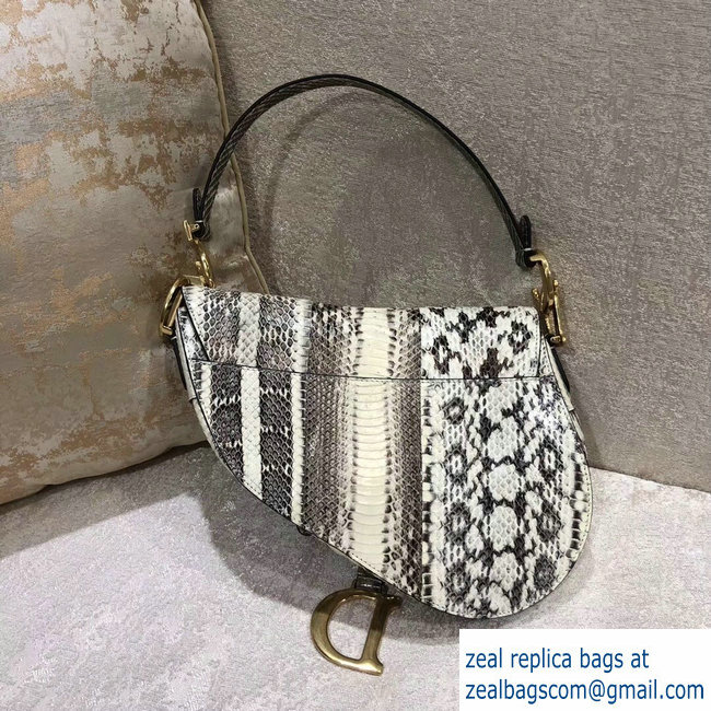 Dior Python Saddle Bag 2018