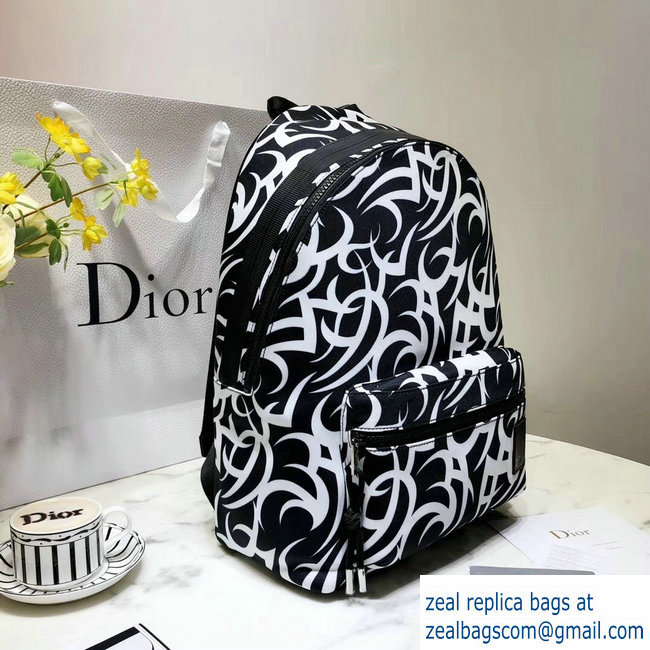 Dior Rider Rucksack Backpack Bag in Dior Tribal Nylon 2018