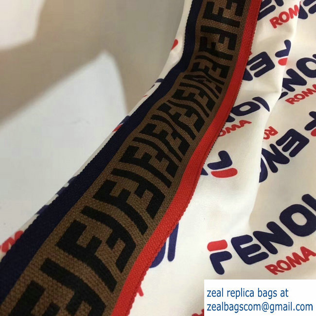 Fendi Mania Logo Pants White 2019
