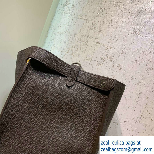 Fendi Roman Leather Peekaboo X-Lite Regular Tote Bag Coffee 2019 - Click Image to Close