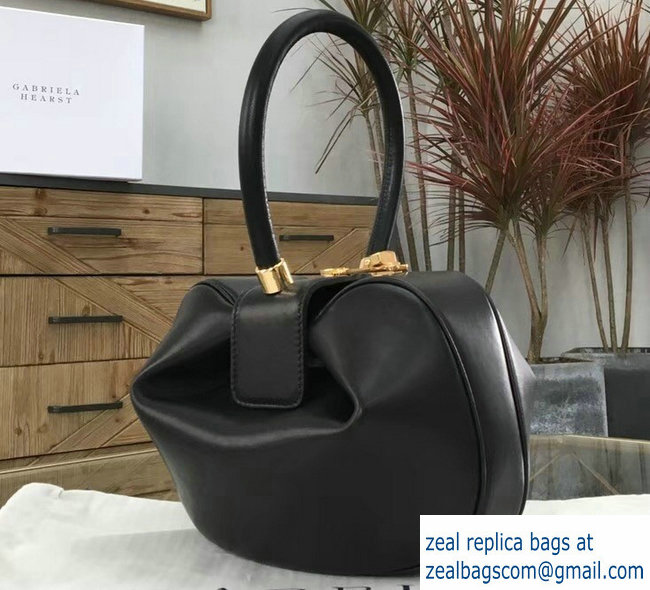 Gabriela Hearst Nina Large Bag Black - Click Image to Close