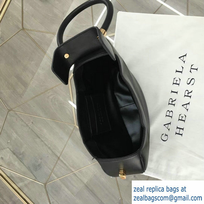 Gabriela Hearst Nina Large Bag Black - Click Image to Close