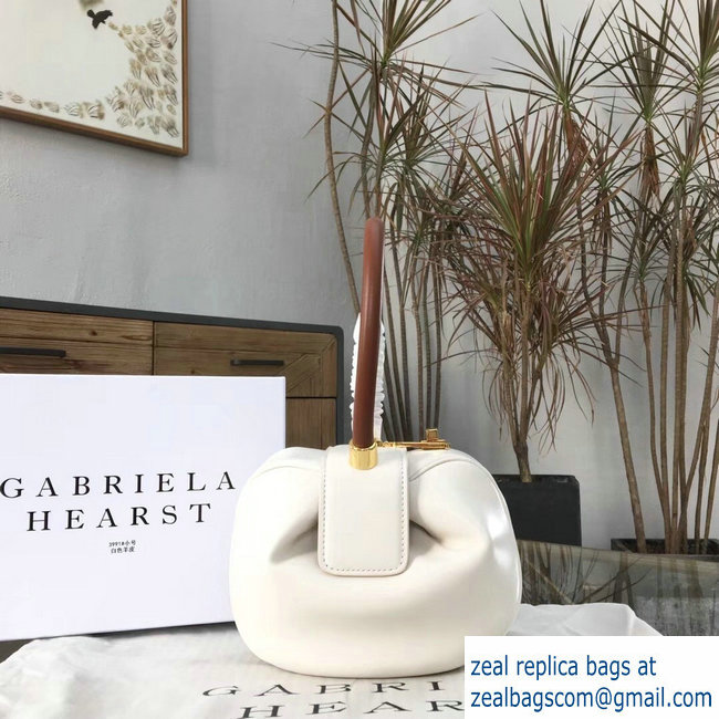 Gabriela Hearst Nina Small Bag White - Click Image to Close