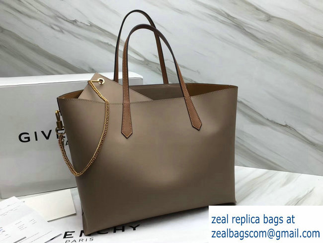 Givenchy GV Shopper Tote Bag In Smooth Leather Camel/Gold 2018 - Click Image to Close