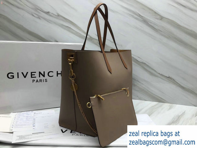 Givenchy GV Shopper Tote Bag In Smooth Leather Camel/Gold 2018